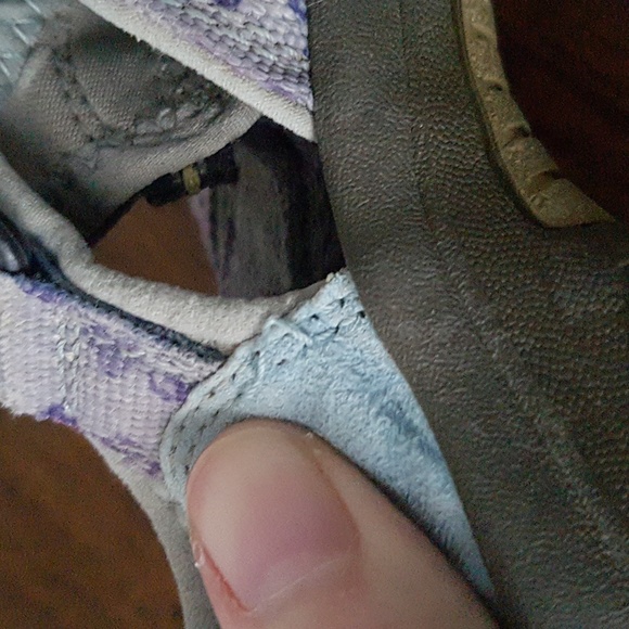 Keen Newport H2 Waterproof Hiking Outdoor Purple Floral Blue Sandals - Picture 9 of 16